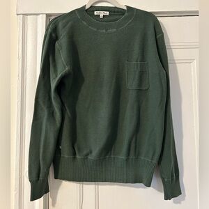 Alex Mill Forest Green Crewneck Sweater